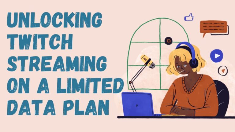 Can I Stream With 3G? Unlocking Twitch Streaming On A Limited Data Plan